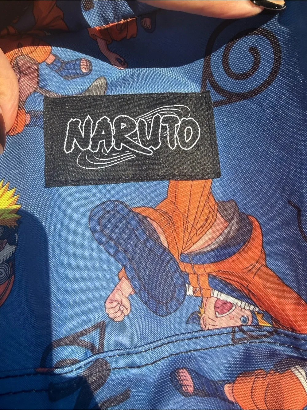 Naruto Kids Blue Character Backpack by Naruto